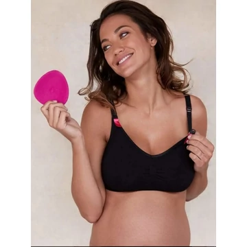 Curve melltartó+éjszakai betét 2 db-os csomag CacheCoeur Curve fekete s bézs