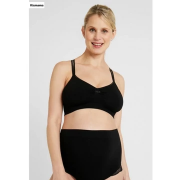 Kismama melltartó csipke hátrésszel fekete S CacheCoeur Serenity s fekete