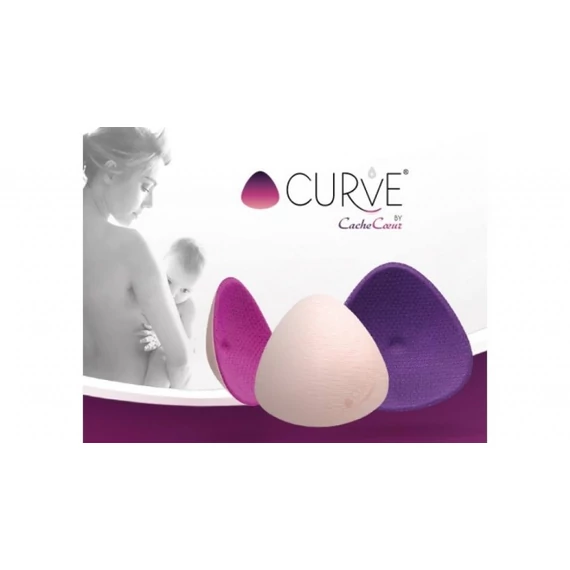 Mosható melltartóbetét csomag 2 darab nappali betéttel CacheCoeur Curve