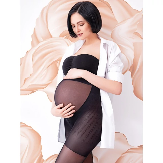 Kismama harisnyanadrág 20 den fekete Giulia