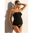 Kismama fürdőruha, tankini fekete CacheCoeur Bloom l fekete