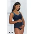 EXTRA AKCIÓ Kivehető szivacsbetétes kismama tankini több szín EmmaJane EJ956 42/44 fekete